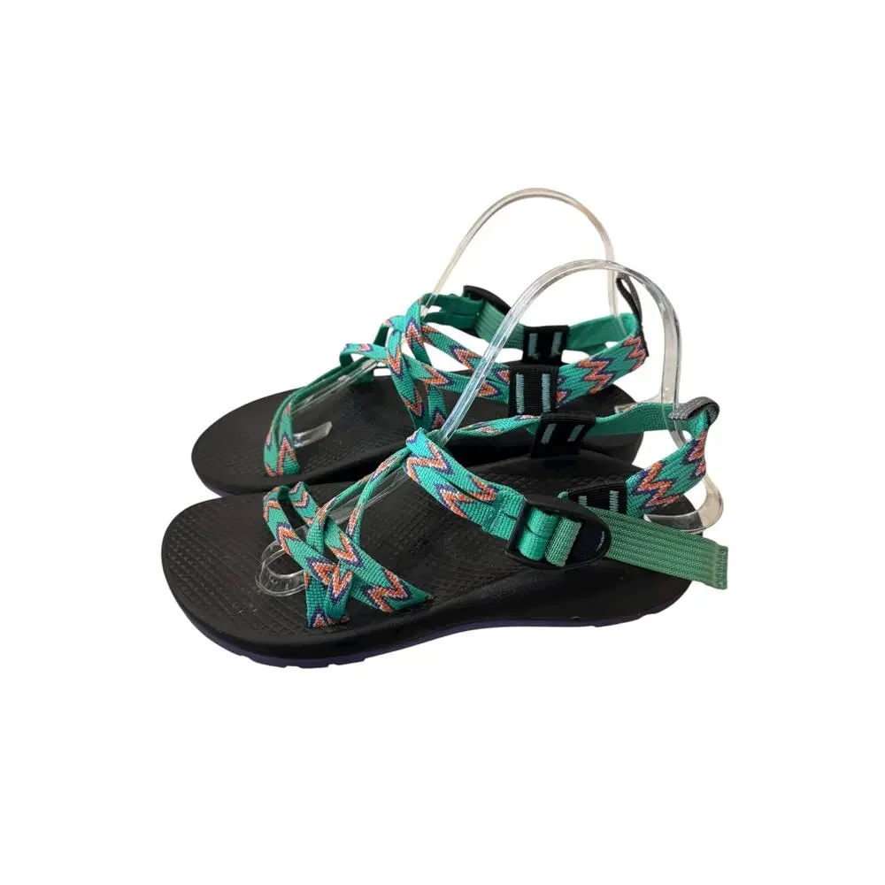 Chaco ZX/1 EcoTread Mint Leaf Green Sport Sandals J180090 Kids Size 6